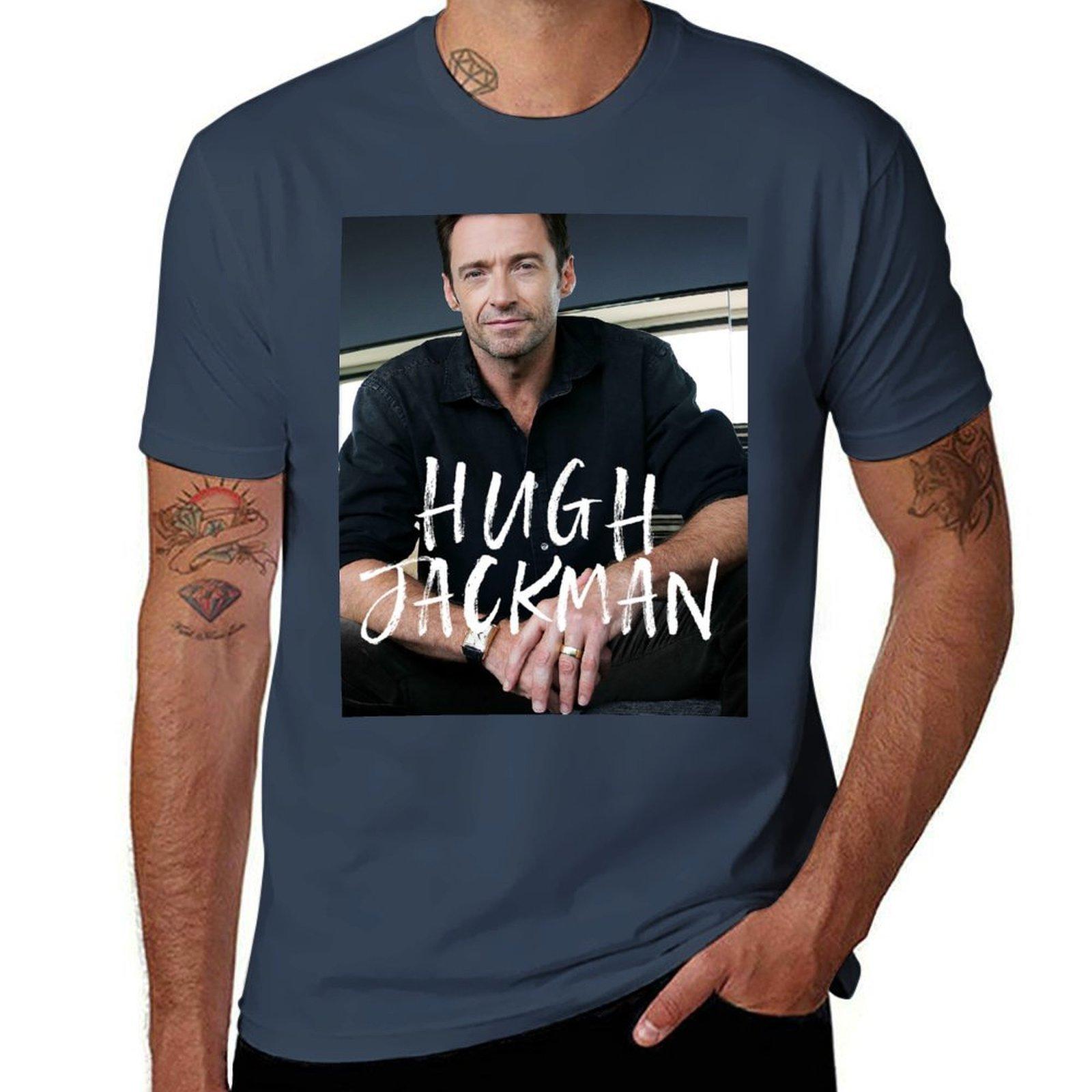 Threean Show Hugh The Unisex The Music The World Tour 2019 TShirt Plus Size Street Style Tee S