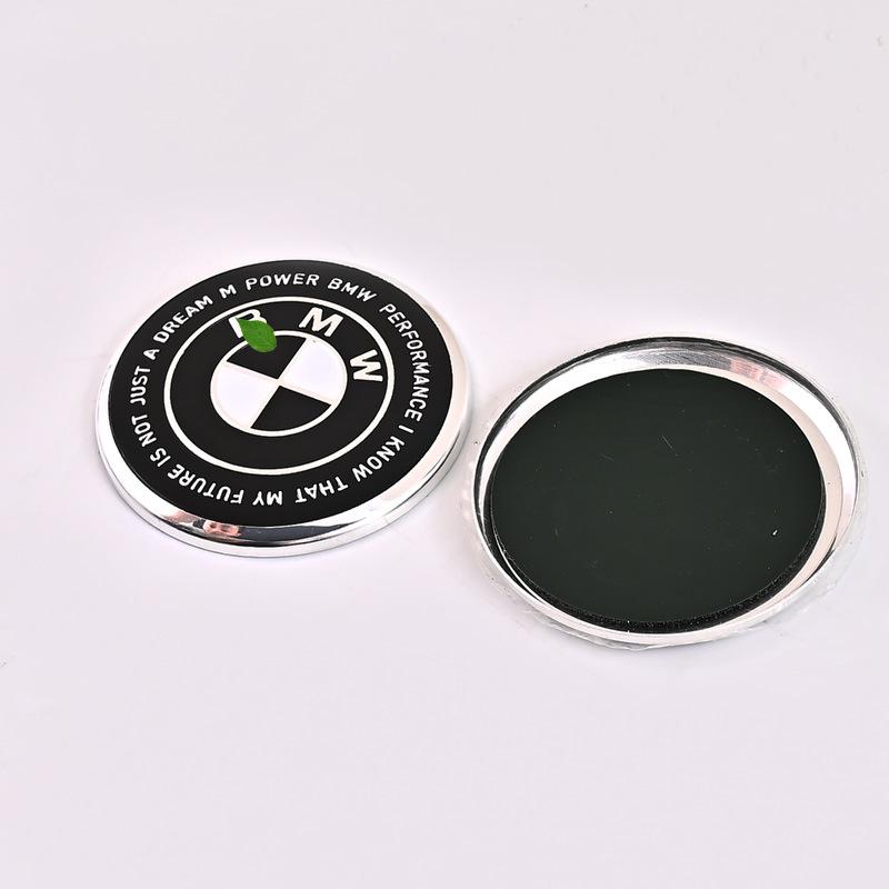2026 Hot 45mm Car Steering Wheel M Emblem Badge Sticker For BMW E46 G80 F48 E84 G01 F30 G11 X1 X3 X5 X6 G07 F15 Auto Styling Accessories