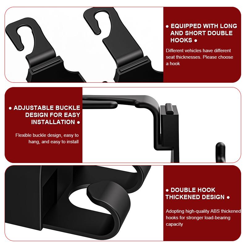 BAGE7 2026 Car Sticker Car Back Seat Cup Phone Holder Drink Water Bottle Hanging Hook For BMW X3 X5 M5 M3 E46 E90 E60 F10 E39 F30 E36 pklg3