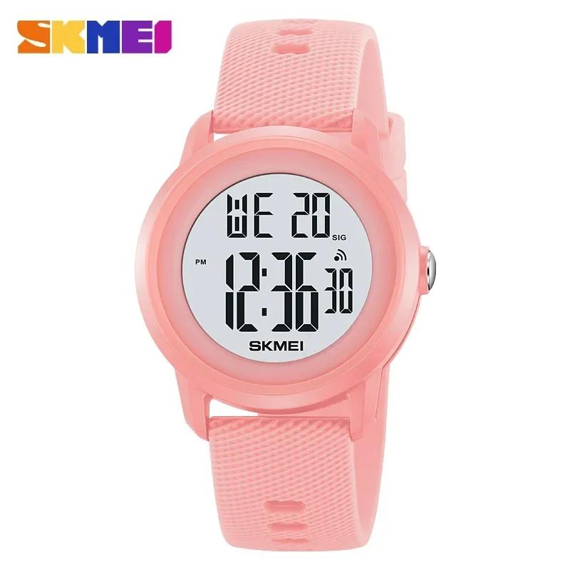 SKMEI 2218 Luxury Alarm Digital Watches for Women Men Waterproof Sports LED Display Mens Womens Wristwatches 1893 Relojes Mujer