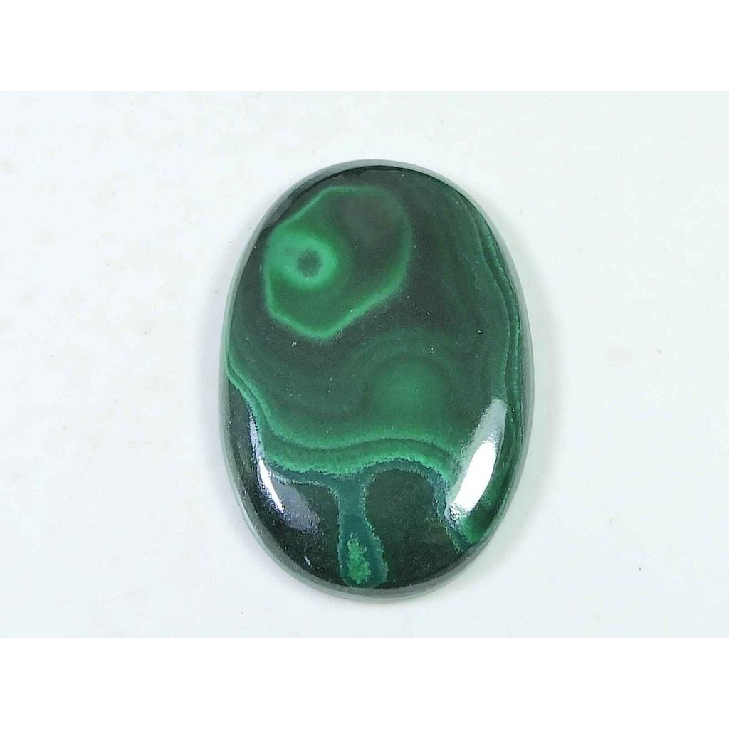 70 de bucăți. Cabochon oval natural din malachit verde, vrac, 25x40x05 mm, SK-2012