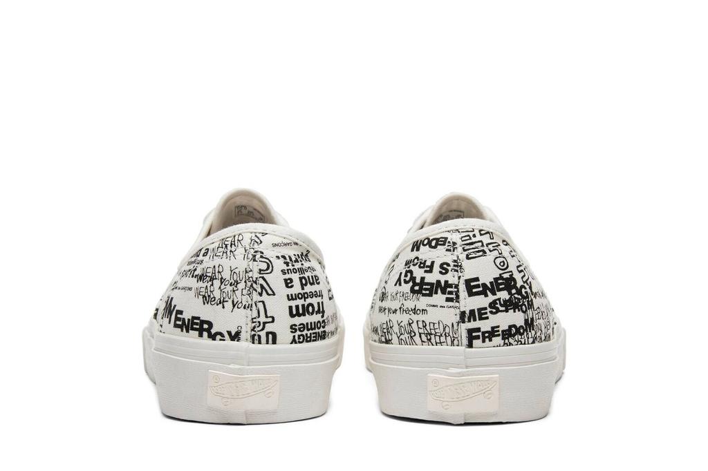Vans Comme des Garçons x Authentic LX 'Graffiti' VN0A33TAKXY Men's Shoes