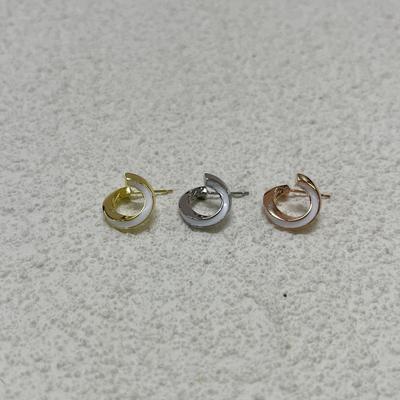 Earrings Korean Temperament Ins Cold Wind Women's Epoxy White Stud Earrings