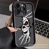 Foreign trade skull for Apple 15 mobile phone case iphone12promax set 14/13/11/XR emery 16