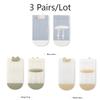 3/5 Pairs Baby Anti-Slip Socks Cartoon Newborn Socks Mesh Thin Children'S Socks Comfort Wear Non-Slip Baby Socks