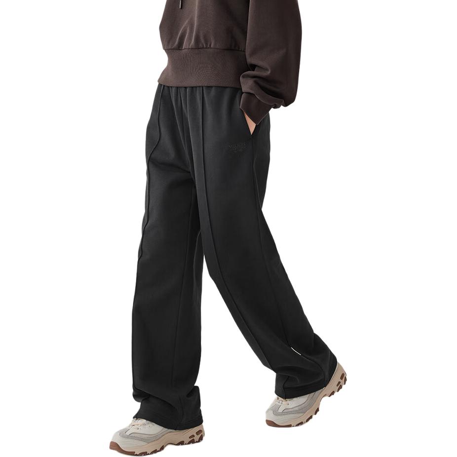 Skechers Sport Alliance Series Fashionable Casual Pants Women Bottoms Carbon-Black L325W055-0018
