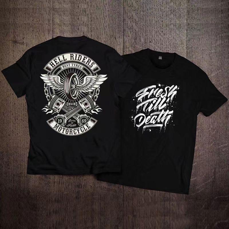 

Summer Men s T-shirt Fashion Printed Vintage Short Sleeve Tees Top Trendy Locomotive Crew Neck Women s Clothing XXS