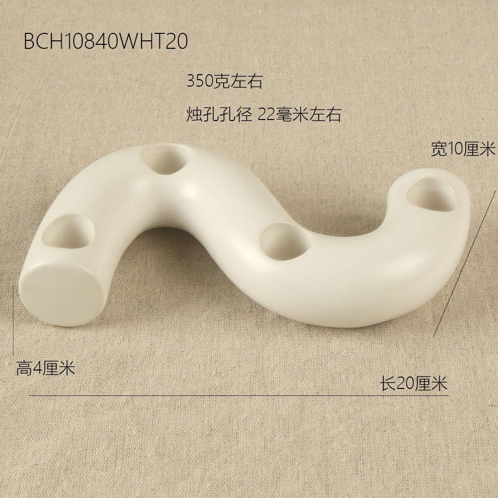 Ceramic Candle Holder European Minimalist Romantic Decorative Table Centerpiece Home Decor For Couples And Women Wedding Gift