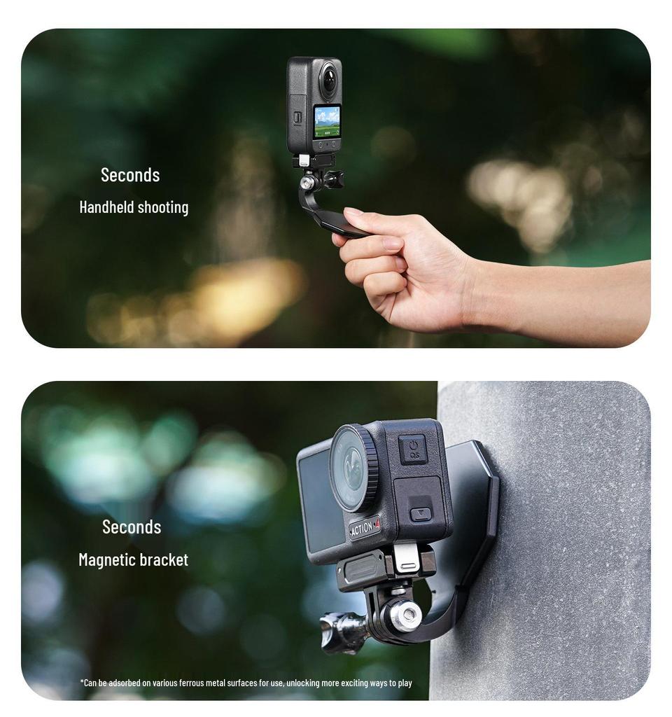 MagSafe Magnetic Holder for Apple 17 Series: Neck Hanging, Horizontal/Vertical Switch, First-Person Selfie Clip.