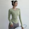 Women's Quick-Dry Slimming Yoga Long Sleeve Top – Breathable Autumn Fitness Shirt