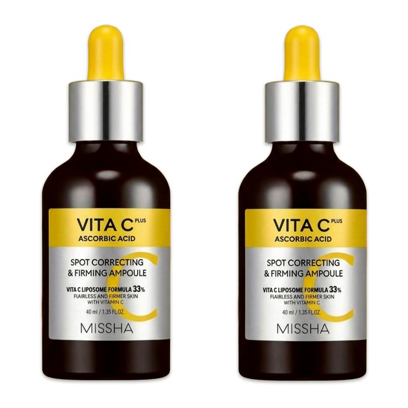 MISSHA Vita C Plus Spot Correcting & Firming Ampoule 40ml (3 Options)