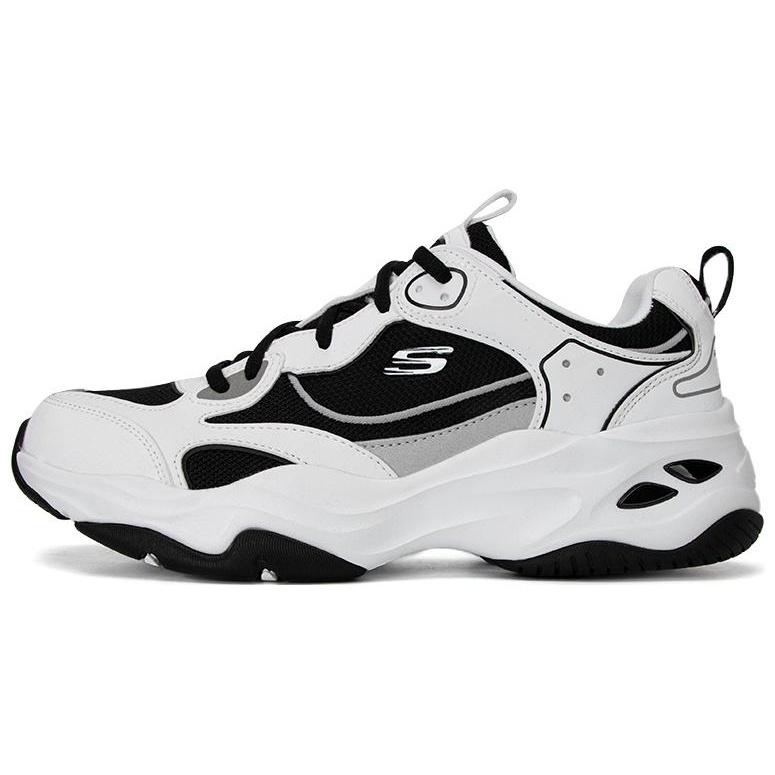 Skechers DLites 4.0 White Black Grey Men s 894249-WBK EU 43