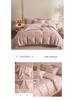 2026 Luxury Silk & Cotton Jacquard Bedding Set - Soft, Skin-Friendly & Comfortable