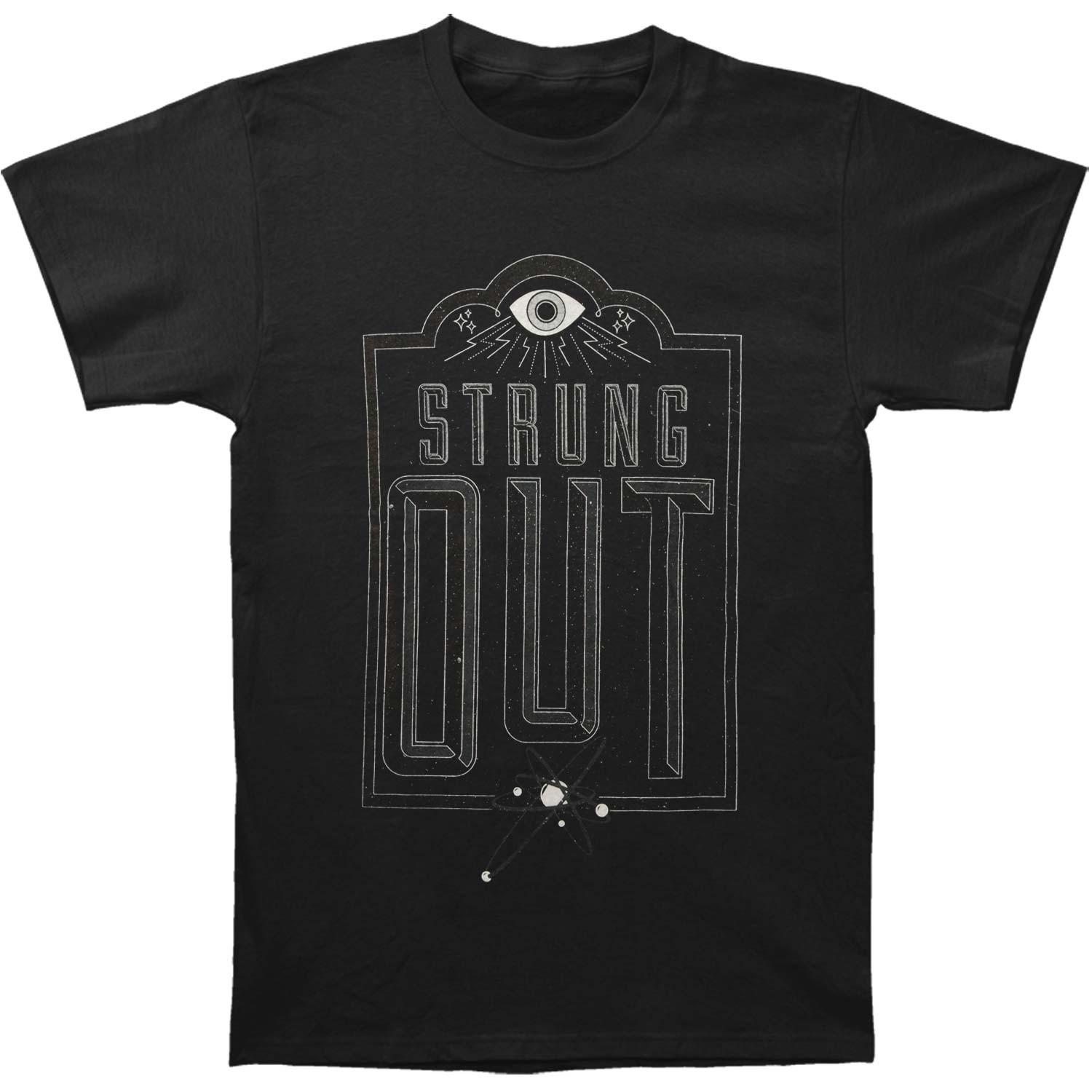

Men s Strung Out Eye Tee T-Shirt Mens Womens Tees Top Black XL