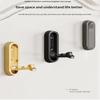 Concealed Folding Wall Hooks Heavy Duty Space Saving For Entryway Hanging Keys Bags Towels