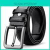 Durable Faux Leather Mens Belt With Alloy Pin Buckle For Work And Leisure