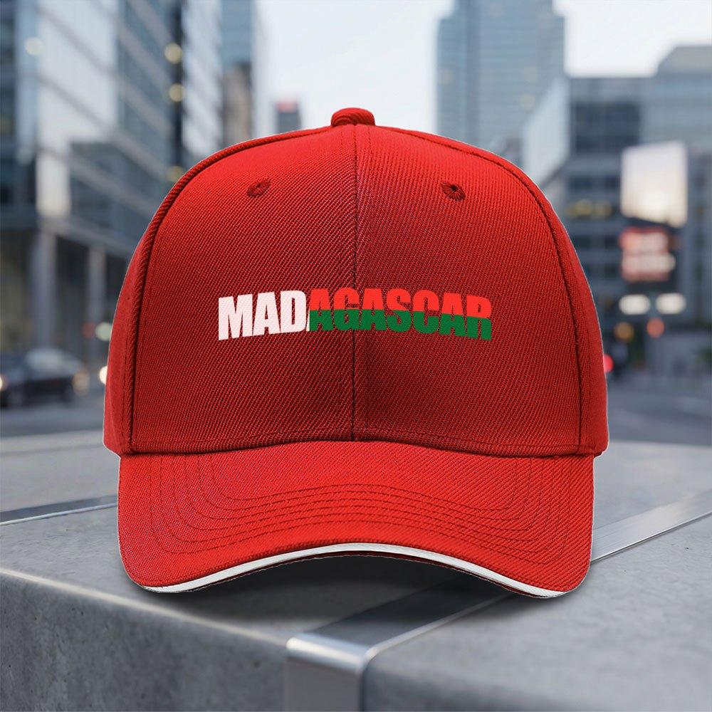 Madagascar Flag Baseball Cap with Malagasy Text  Adjustable Lightweight Breathable Hat for Daily Wear Holidays  Gifts