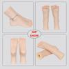 2 ks Flexibilní Manekýny Falešných Noha S Detaily Ideální Pro Displej Ponožek Sandálů Procvičování Nehtů Umělecké Projekty