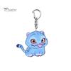 Long-lasting Tiger Charm Korean Pop Anime Keychain Cute Acrylic Pendant Mobile Phone Key Ring Bag Backpack Gift for Fans Colorful