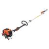 Gas Pole Saw, 43CC 2 Stroke Gas Powered Pole Saws with 30.48 Cm Cutting Bar, Cordless Tree Trimmer with Rotatable Head, 2.16 To 3.66 M Extendable,
