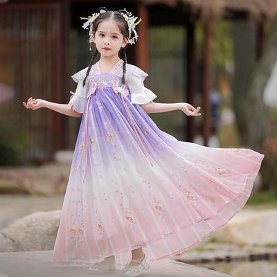 Girl Hanfu Ancient Costume Children Chinese Style Little Girl Dress Tang Dress Princess Skirt National Costume Children
