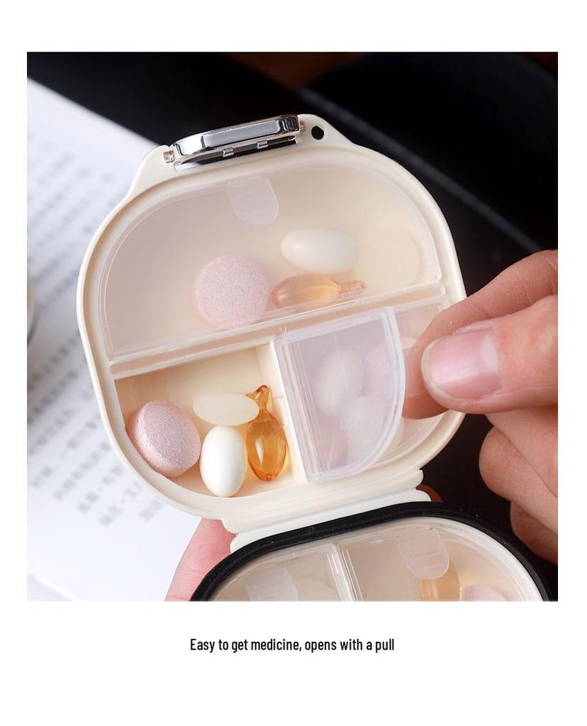 Portable Japanese Mini Medicine & Jewelry Box: Weekly Pill Organizer