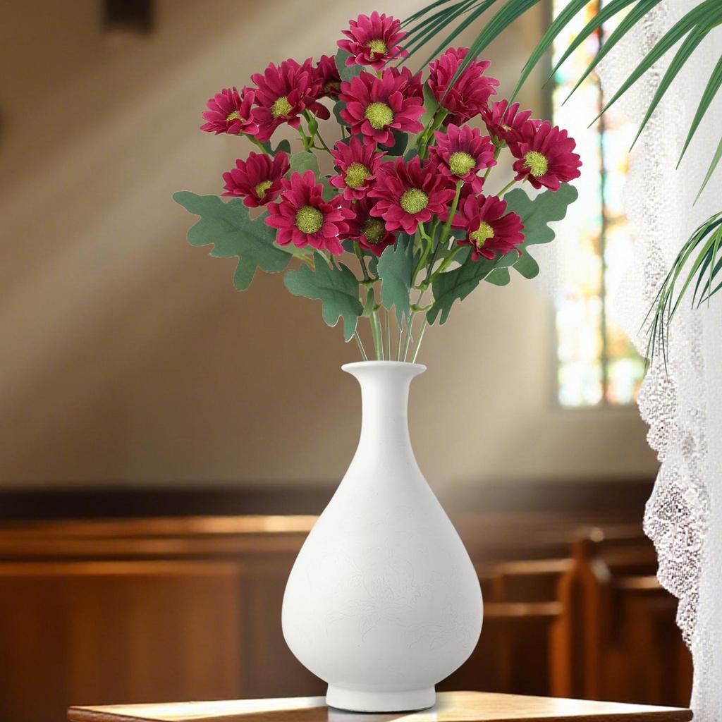 Artificial Plants Flowers Small Chrysanthemum Faux Fall Flower Decor  Wedding flores Valentine's day Home Decoration Fake Flower