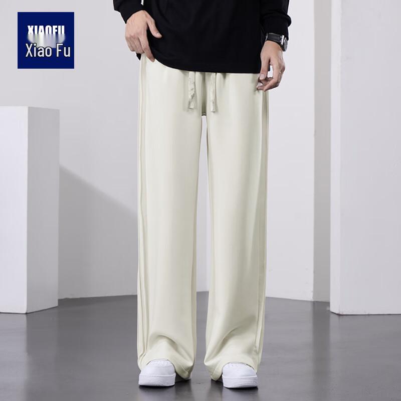 

Мужские осенние повседневные спортивные брюки Xiaofu свободного прямого кроя 7XL