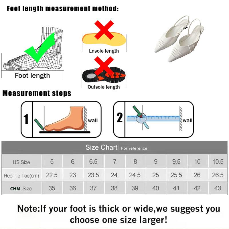 Fashion Luxury Fashion Pointed Toe Women Medium Heels Sandals Shoes Female Slip On Footwear Ladies Heeled Sandals Slides Shoes Pumps