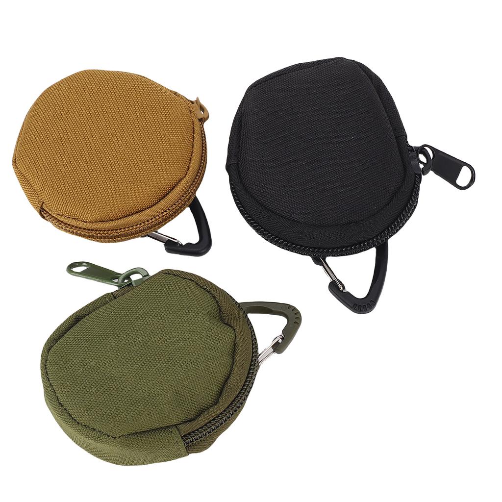 3pcs Dog Treat Pouch Round Pet Zipper Bag Dog Training Snack Bag For Walking Camping Hiking