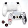 Spider Pattern Silicone Controller Cover Case for PS5 Anti-Fall Protection Anti-Slip Thumb Grip Cap Controller Protector