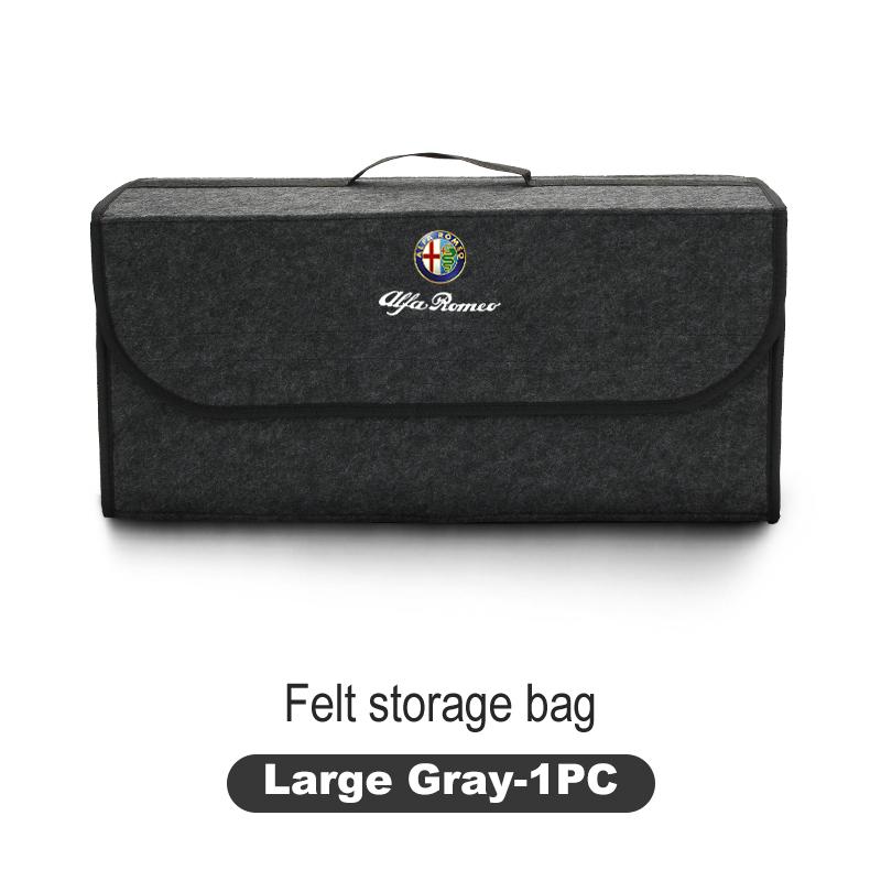 Auto Kofferraum Aufbewahrungsbox Organizer Faltbarer Staucontainer Tasche Für Alfa Romeo 159 Giulietta Giulia 147 Mito 156 166 GT Stelvio