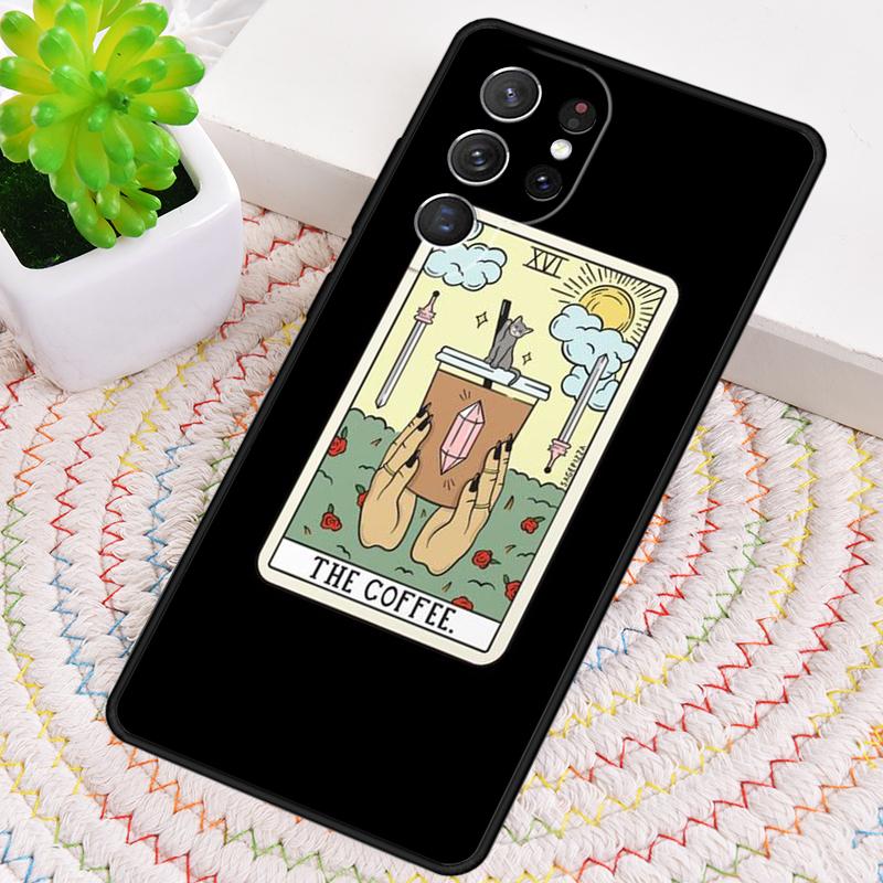 Aesthetic Art pizza coffee Custom Phone Case for Samsung Galaxy note 10 pro S26 Ultra S23 S24 FE S25 S21 S22 PLUS Cove