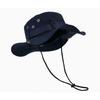 Fisherman Sun Protection Embroidered Outdoor Cowboy Hat for Camping and Mountaineering