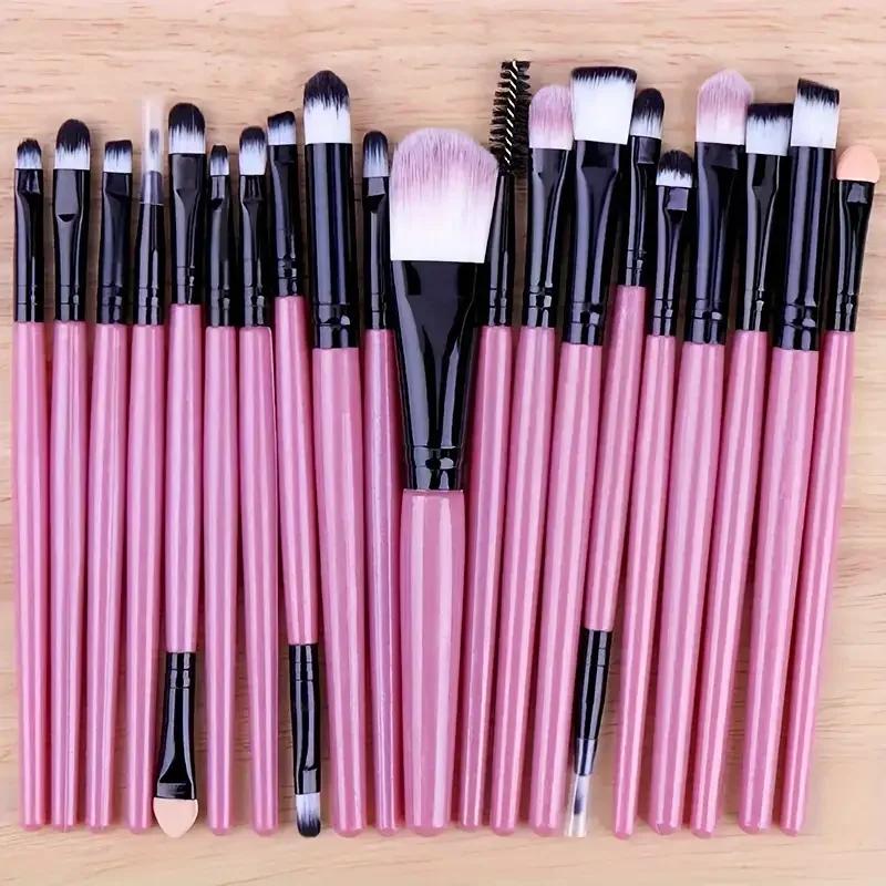 8Pcs-20Pcs Makeup Brushes Set Soft Fluffy Eyeshadow Brush Detail Concealer Blush Loose Powder Foundation Highlighter Beauty Tool