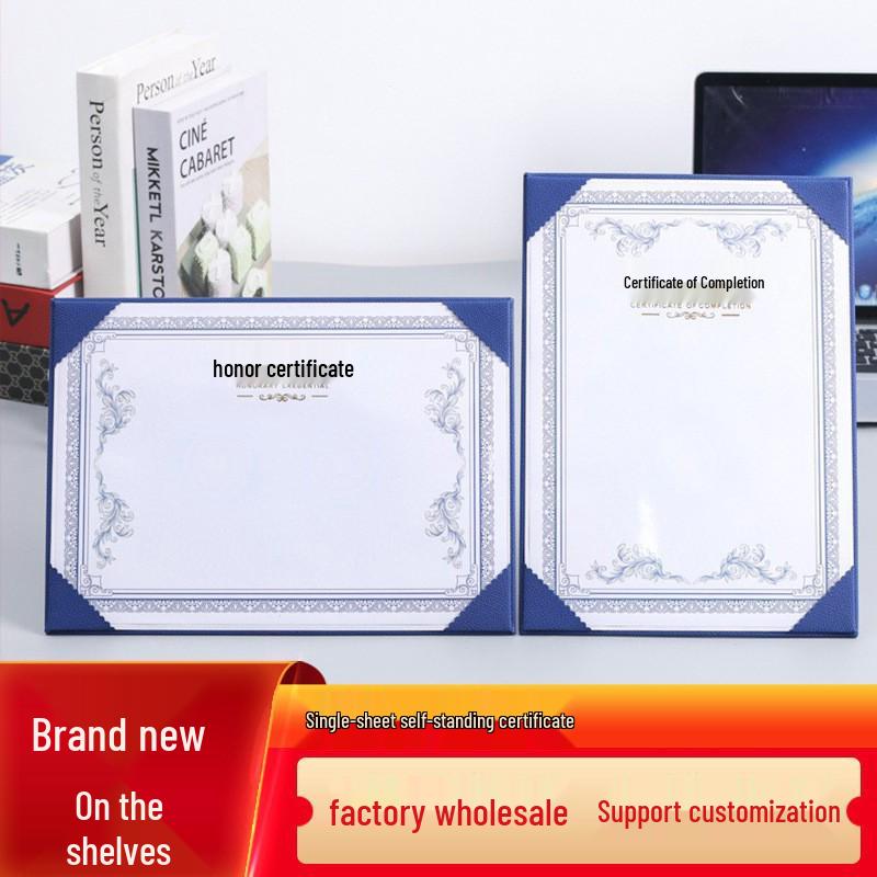 A4 Stand-up Honor Certificate & Award Shell