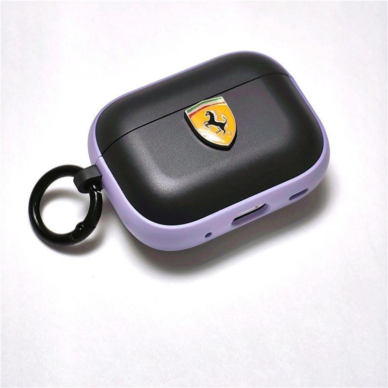 New Apple Wireless Bluetooth Earphone Protective Case For Ferrari 458 488 599 612 FF F12 for AirPods Pro Pro2 3 4 Generation JG7