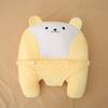 Cartoon Baby Support Pillow for Newborns Helping Relieve Gas and Colic Soft & Breathable Mood Comforting Doll Toy