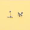 New Korean Style Butterfly Earrings - Elegant, Stainless Steel, Personalized & Versatile Ear Jewelry