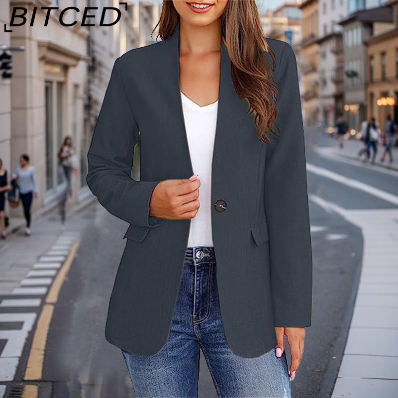 

BITCED Women s Multi-Colour Multi-Size Wool Twill Trench Coat XXXL темно-серого