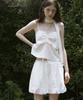 Mosyupamosyu Wrinkle Shirring Sleeveless [White]