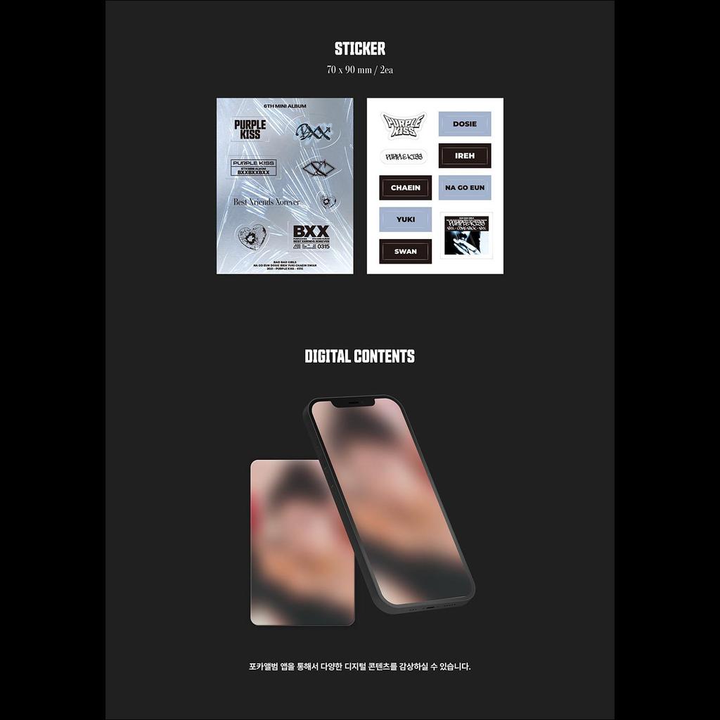 PURPLE KISS [BXX] POCA Album Ver. + Dárek zdarma