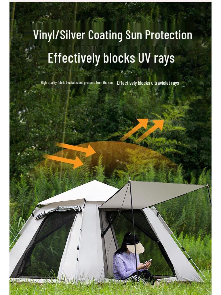 Automatic Outdoor Camping Tent - Quick Open, Folding for Beach or Picnic