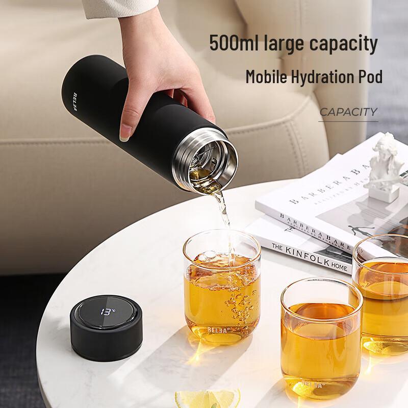 RELEA Smart Temperature Display 316 Stainless Steel Insulated Cup