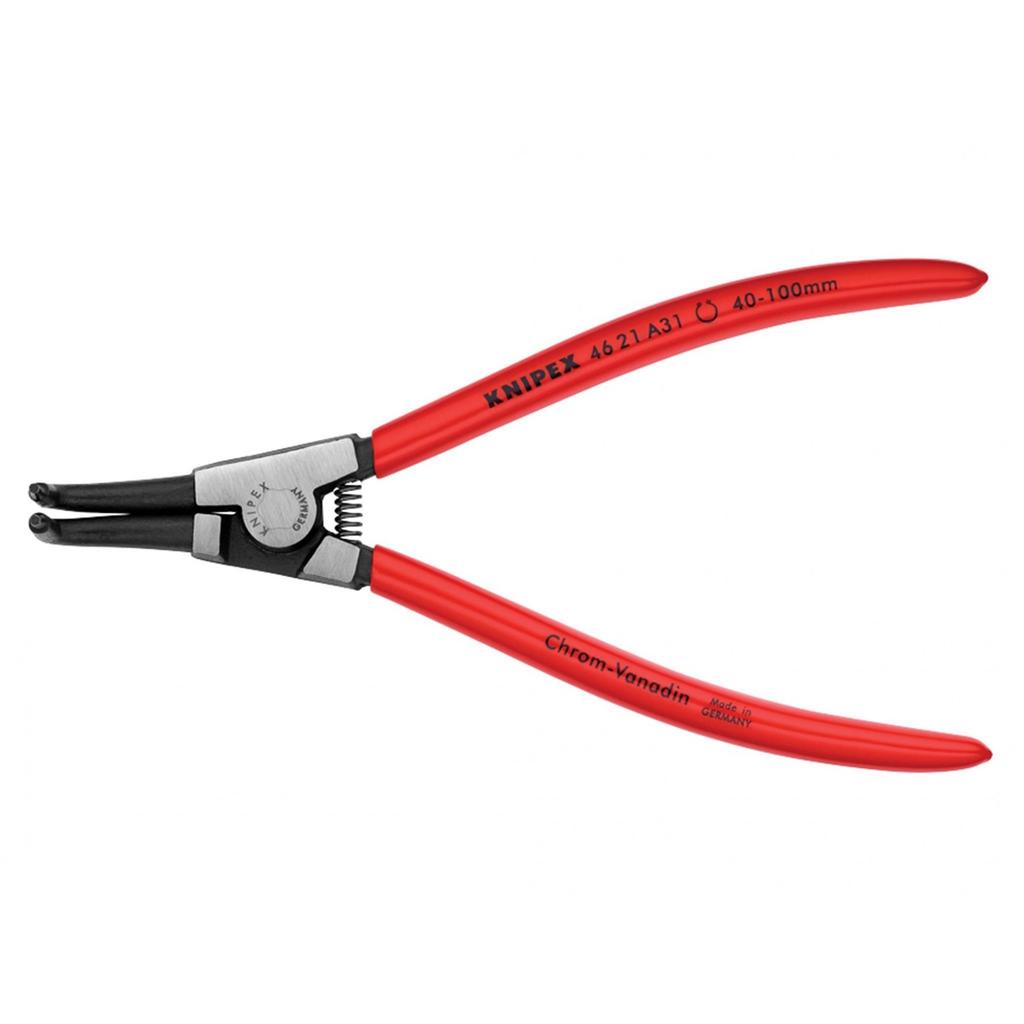 Knipex 46 21 Series External Circlip Pliers, 90 Bent Tip