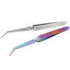 Multifunction Stainless Steel Nail Art Shaping Tweezers Cross Nail Clip Manicure Tools Curve Sculpture Clip Nail Art Equipment