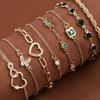 Hot-selling Women's Bracelet Set, Butterfly Love Design Versatile Jewelry