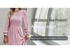Kai Kuo Elegant Long-Sleeved European & American Fashion Dress for Women 2025 Autumn/Winter
