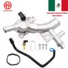Aluminum Coolant Thermostat Housing Water Outlet & Inlet Hose For Chevrolet Cruze Sonic Trax Buick Encore 1.4L 25193922 55565334