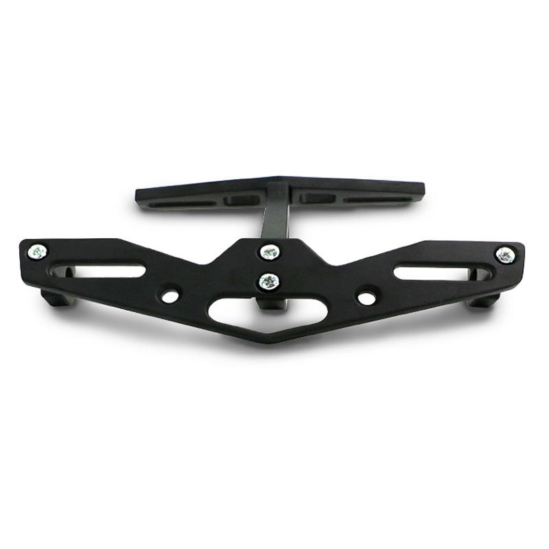 Motorcycle Parts MSX125 Huanglong 300 Blue Bao Long License Plate Holder with Turn Signal Compatibility